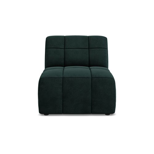 Fauteuil Pour Canapé Modulable Aloha En Velours Gris Vert