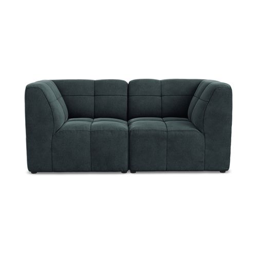 Canapé Modulable 2 Places Aloha En Velours Marin