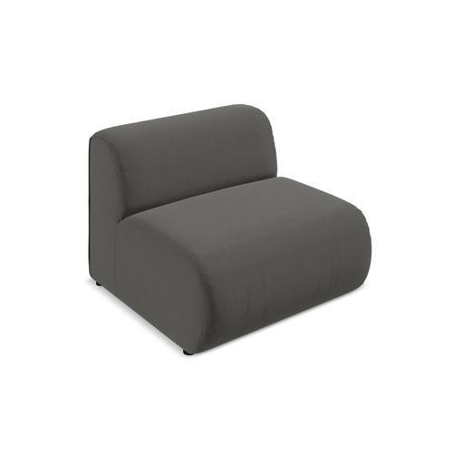 Fauteuil Pour Canapé Modulable Ekahi En Velours Acier