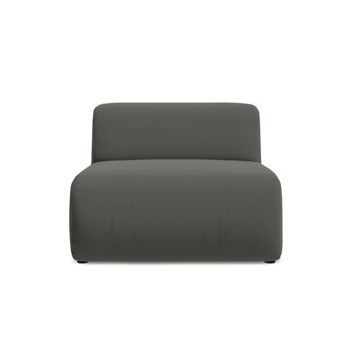 Fauteuil Pour Canapé Modulable Ekahi En Velours Acier