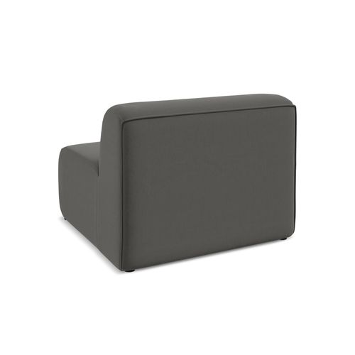 Fauteuil Pour Canapé Modulable Ekahi En Velours Acier