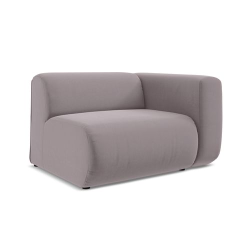 Module Avec Accoudoirs Droit Ekahi En Velours Lavande