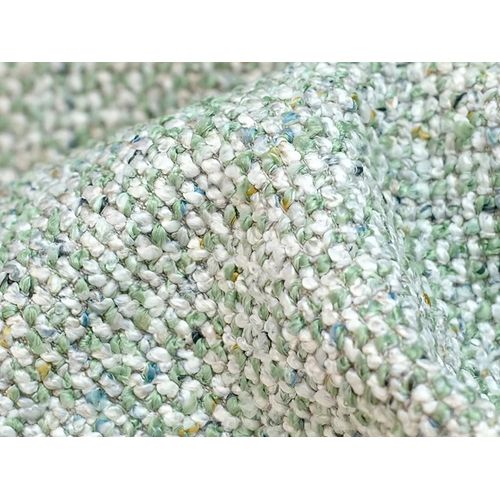 Fauteuil Ekahi En Tissu Texturé Vert Clair