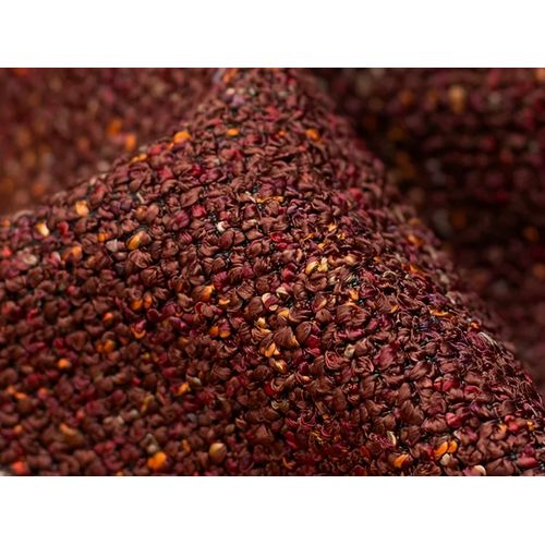 Module Avec Accoudoirs Gauche Ekahi En Tissu Texturé Bourgogne