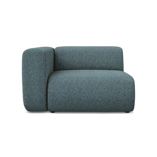 Module Avec Accoudoirs Gauche Ekahi En Tissu Texturé Jeans