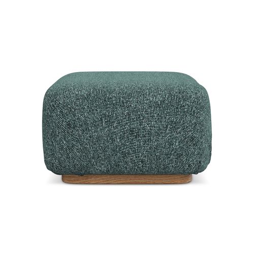 Pouf Ailani En Tissu Texturé Jeans