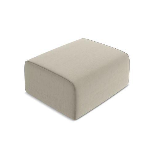 Pouf Kalea En Samt Perle
