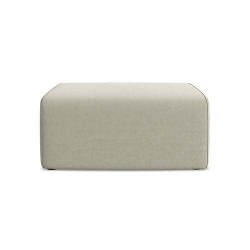 Pouf Kalea En Samt Perle