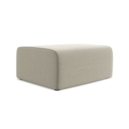 Pouf Kalea En Samt Perle