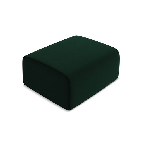 Pouf Kalea En Samt Bouteille Verte