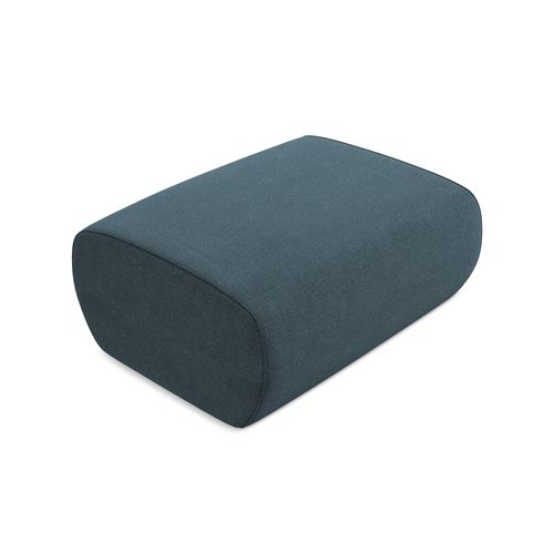 Pouf Nanea En Tissu Texturé Jeans