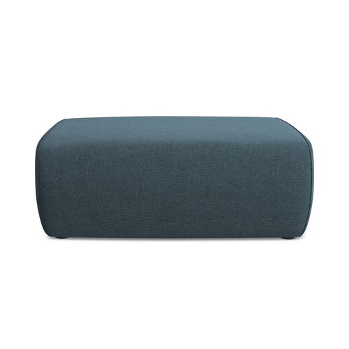 Pouf Nanea En Tissu Texturé Jeans