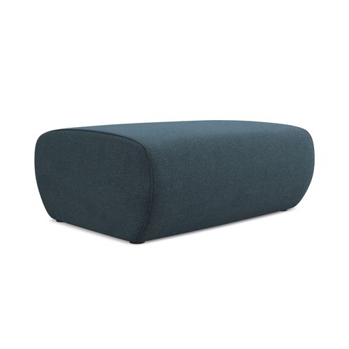 Pouf Nanea En Tissu Texturé Jeans
