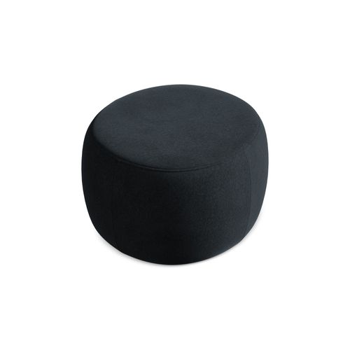 Pouf Koa En Samt Bleu Royal