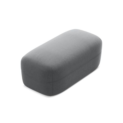 Pouf Moana En Velours Acier