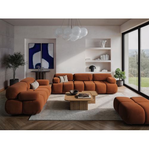 Fauteuil Lokua En Samt Acier