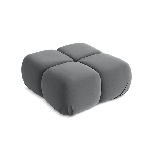 Pouf Lokua En Samt Acier