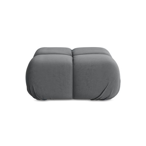 Pouf Lokua En Samt Acier