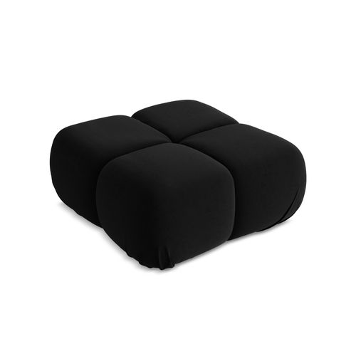 Pouf Lokua En Samt Noir