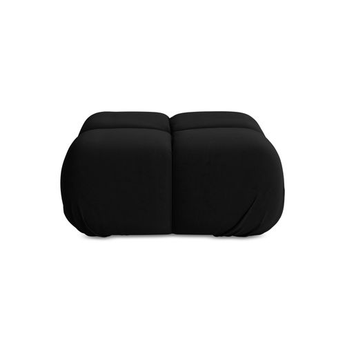Pouf Lokua En Samt Noir