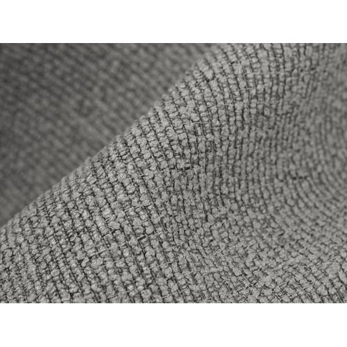 Méridienne Gauche Aloha En Tissu Bouclette Gris Clair