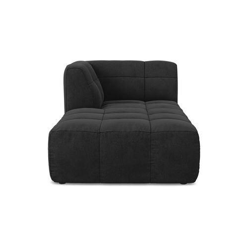 Méridienne Gauche Aloha En Velours Noir