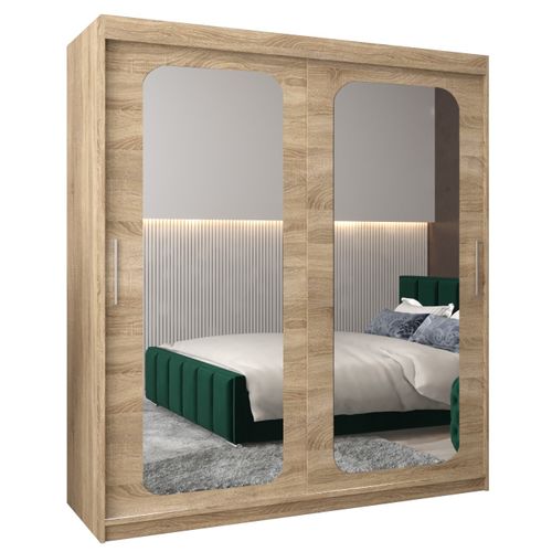 Armoire Promo T3 à Portes Coulissantes 200/180/62 2 Portes (sonoma/sonoma)