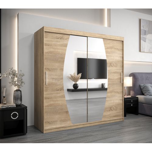 Armoire Elypse à Portes Coulissantes 200/200/62 2 Portes (sonoma/sonoma)