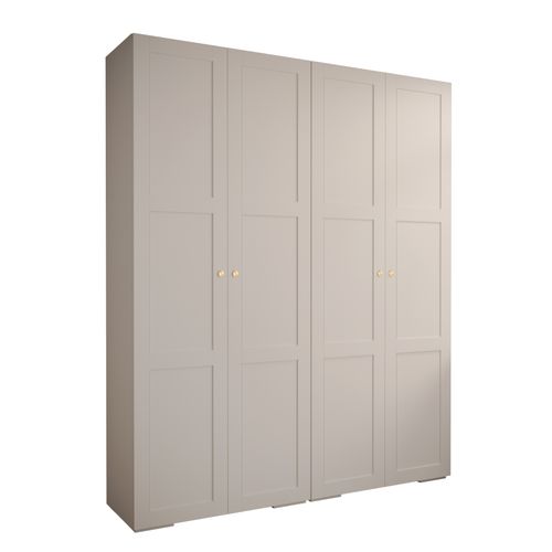 Armoire 4 Portes Manhattan Ryfel 10 236,7/200/47 (blanc)