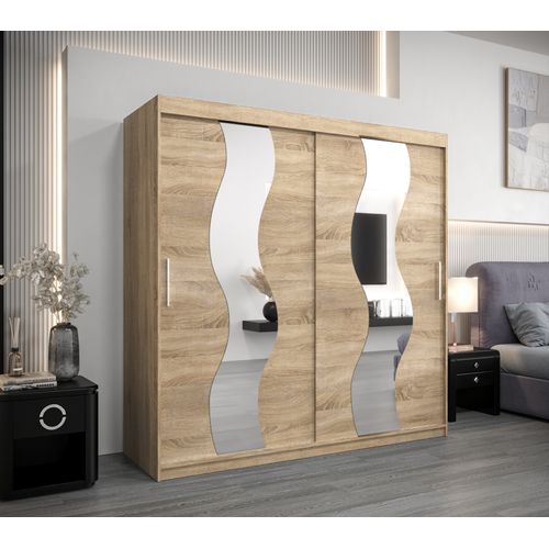 Armoire Sewilla à Portes Coulissantes 200/200/62 2 Portes (sonoma/sonoma)