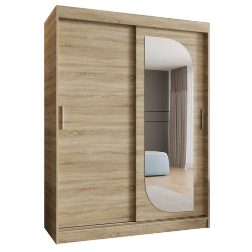 Armoire Lucy à Portes Coulissantes 200/150/62 2 Portes (sonoma)