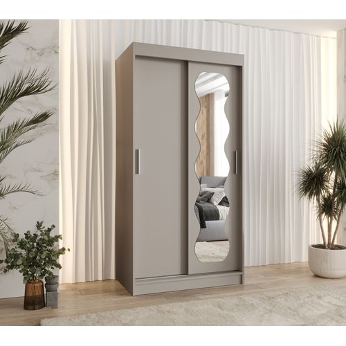 Armoire Spoti à Portes Coulissantes 200/100/62 2 Portes (cachemire)