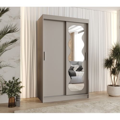 Armoire Spoti à Portes Coulissantes 200/120/62 2 Portes (cachemire)