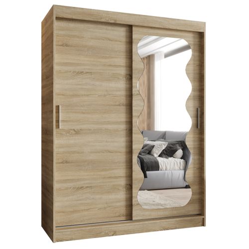 Armoire Spoti à Portes Coulissantes 200/150/62 2 Portes (sonoma)