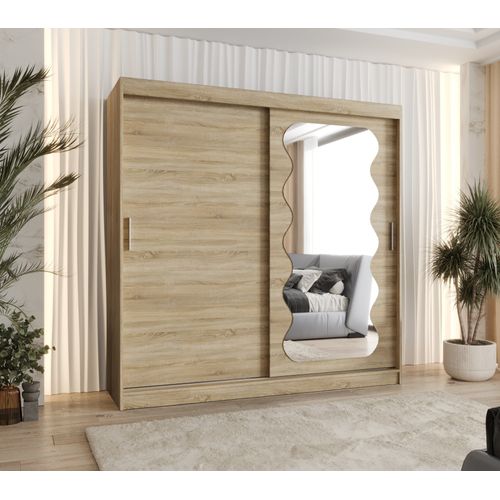 Armoire Spoti à Portes Coulissantes 200/200/62 2 Portes (sonoma)