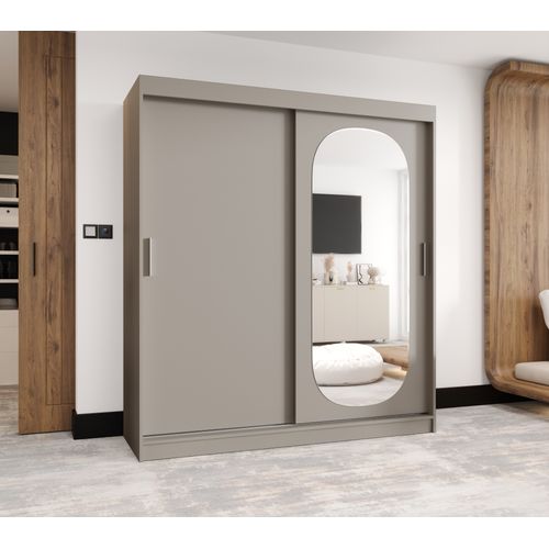 Armoire Royal à Portes Coulissantes 200/180/62 2 Portes (cachemire)