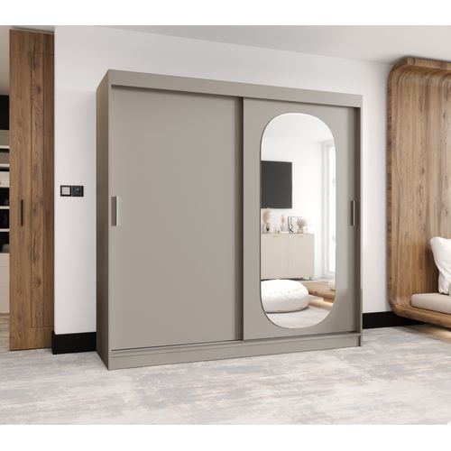 Armoire Royal à Portes Coulissantes 200/200/62 2 Portes (cachemire)