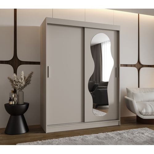 Armoire Ultra à Portes Coulissantes 200/150/62 2 Portes (cachemire)