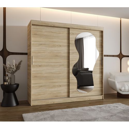 Armoire Ultra à Portes Coulissantes 200/200/62 2 Portes (sonoma)