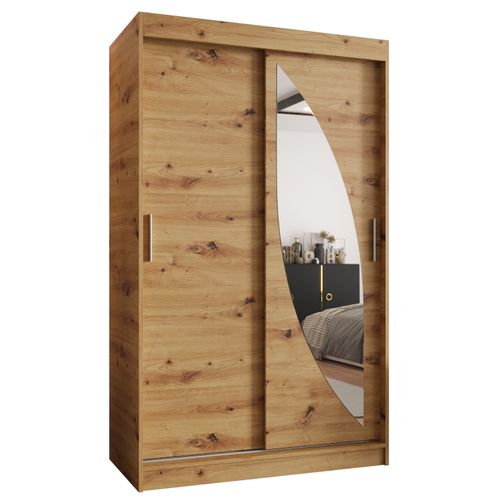 Armoire Milo à Portes Coulissantes 200/120/62 2 Portes (artisan)