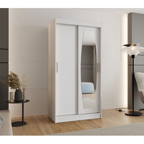 Armoire Rossa à Portes Coulissantes 200/100/62 2 Portes (blanc)