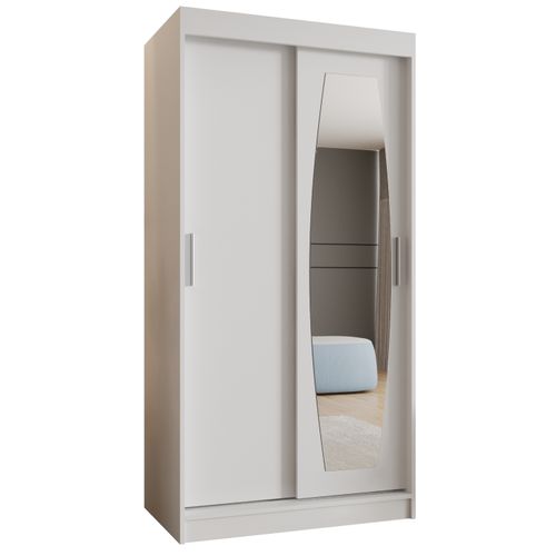 Armoire Rossa à Portes Coulissantes 200/100/62 2 Portes (blanc)