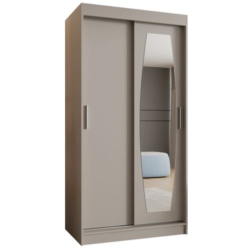 Armoire Rossa à Portes Coulissantes 200/100/62 2 Portes (cachemire)