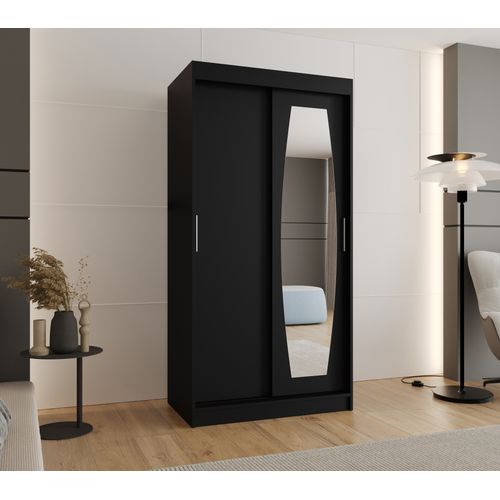 Armoire Rossa à Portes Coulissantes 200/100/62 2 Portes (noir)