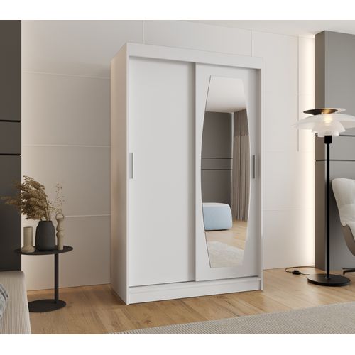 Armoire Rossa à Portes Coulissantes 200/120/62 2 Portes (blanc)