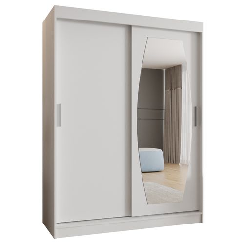 Armoire Rossa à Portes Coulissantes 200/150/62 2 Portes (blanc)