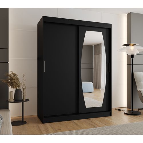 Armoire Rossa à Portes Coulissantes 200/150/62 2 Portes (noir)