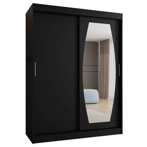 Armoire Rossa à Portes Coulissantes 200/150/62 2 Portes (noir)