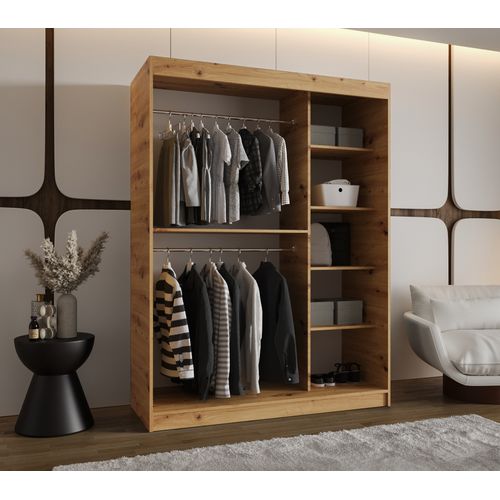 Armoire Rossa à Portes Coulissantes 200/150/62 2 Portes (artisan)