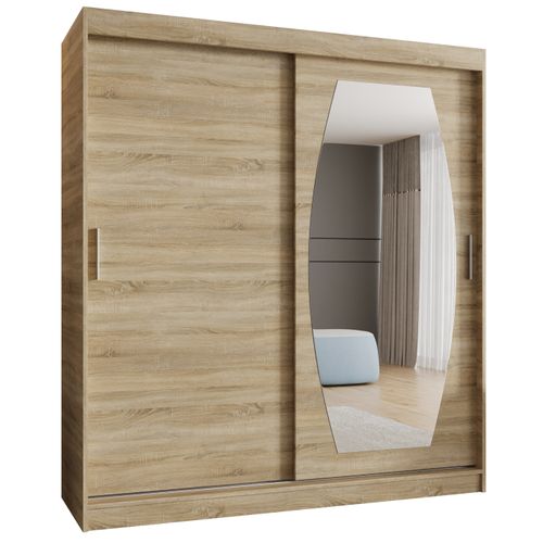 Armoire Rossa à Portes Coulissantes 200/180/62 2 Portes (sonoma)